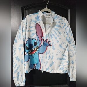 Disney STITCH Rain Jacket Womens Size MED